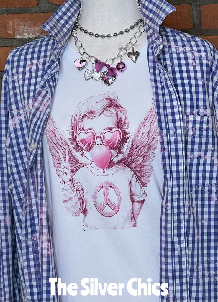 Peace Love Cupid Tee