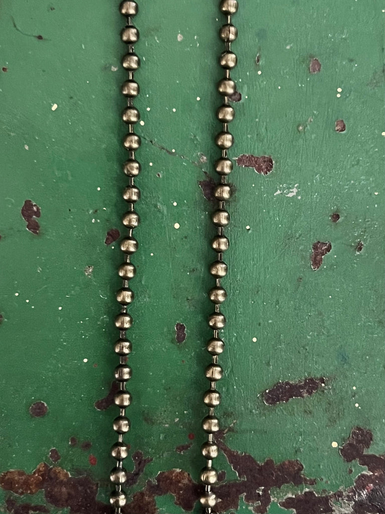 Brass Ball Chain 30”