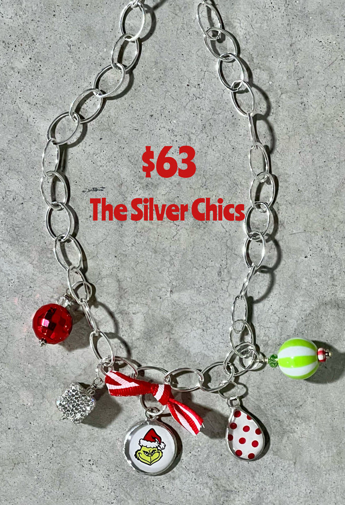 Grinch Charm Necklace