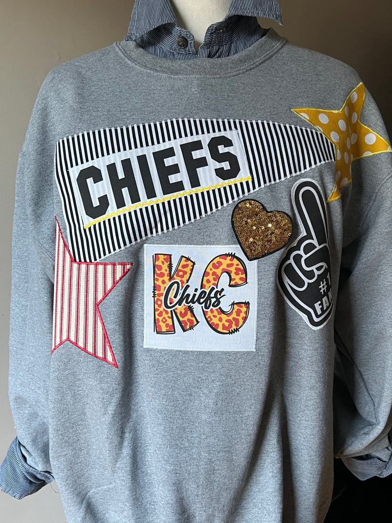 Chiefs Pennant Patch Sweatshirt