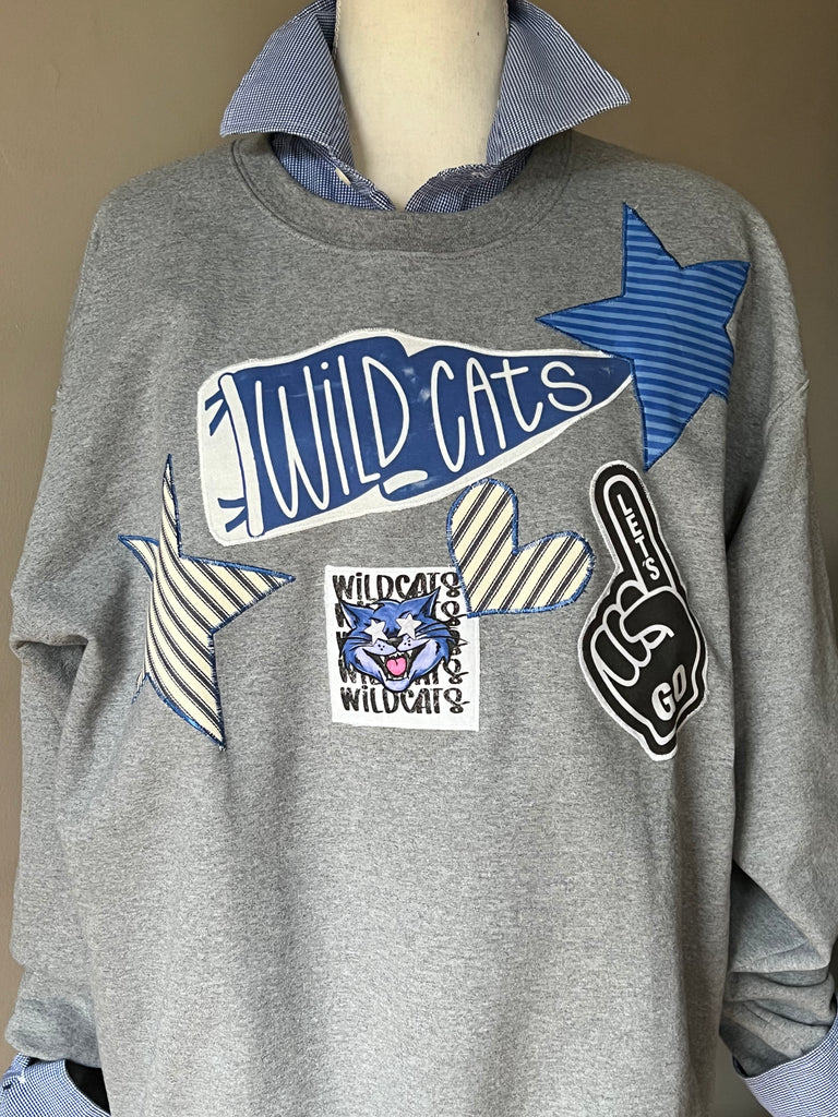 Wildcats Pennant Patch Sweatshirt